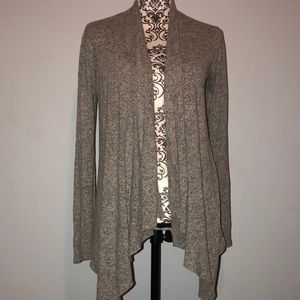 Long grey cardigan
